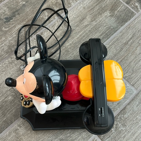 Vintage Mickey Mouse Disney Animated Rotary landline Home Phone - Picture 3 of 13